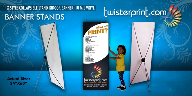 X Style Banner Stands | Twisterprint